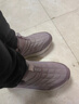 足力健老人鞋女鞋冬季加絨棉鞋加厚媽媽鞋休閑保暖鞋 6271K暮靄紫38 曬單實(shí)拍圖