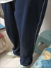 季駱森校褲男女款春夏季寬松直筒一二條杠校服褲子小初高中學(xué)生運動(dòng)長(cháng)褲 【一杠】藏青色-春秋款 2XL 【建議135-150斤】 曬單實(shí)拍圖