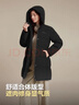 波司登25年羽絨服女冬90絨加厚連帽寬松中長(cháng)款百搭新年紅外套 曬單實(shí)拍圖