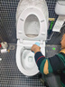恒潔（HEGII）智能馬桶H5Pro(26版)感應自動(dòng)翻蓋泡沫盾帶水箱包安裝DCE717B-305 曬單實(shí)拍圖