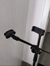 金正（NINTAUS）HY-103麥克風(fēng)話(huà)筒支架話(huà)筒架落地直播鋼管管體伸縮三腳架錄音舞臺支架設備配 雙咪夾 曬單實(shí)拍圖