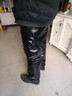 凱撒（KAISER）頭層綿羊皮真皮皮褲男士冬季加絨加厚保暖防風(fēng)騎行防寒一體絨皮褲 黑色 888 2XL 【145-160斤】 曬單實(shí)拍圖