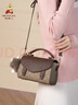 稻草人牛皮包包女款25輕奢高端單肩斜挎劍橋包生日情人節禮物送女友老婆 曬單實(shí)拍圖