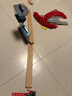 Hape木質(zhì)火車(chē)軌道 火車(chē)拼裝積木親子互動(dòng)DIY搭建  益智玩具兒童禮物 交運樞紐收納套+自帶電動(dòng)動(dòng)車(chē)組  3-6Y 曬單實(shí)拍圖