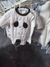 G.duck小黃鴨嬰兒加絨連體衣加厚秋冬外出服夾棉冬季寶寶衣服保暖棉服 【米白汪汪狗】加棉哈衣 73cm 升級款73 碼建議6-9個(gè)月 曬單實(shí)拍圖