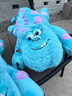 萌尚偶蘇利文藍毛怪獸公仔玩偶床上睡覺(jué)抱枕娃娃毛絨大型送女朋友生日禮 蘇利文藍毛怪 140厘米 曬單實(shí)拍圖