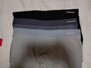 貓人男士?jì)妊澞斜z無(wú)痕涼感10A抑菌透氣褲衩大碼男生平角短褲頭禮盒 黑色+鉑灰+灰藍 10A抑菌冰絲 3條 XL （建議120斤-140斤） 曬單實(shí)拍圖