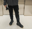 李寧（LI-NING）【加絨保暖】休閑長(cháng)褲男健身寬松加厚運動(dòng)褲百搭束腳收口衛褲子男 曬單實(shí)拍圖