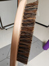 TRUHEIM日本馬毛刷粘毛器羊毛大衣打理刷護理刷軟毛梳羊絨專(zhuān)用毛呢毛衣 【原木色】馬鬃衣帽刷【1個(gè)裝】 曬單實(shí)拍圖