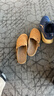 京東京造【勃肯鞋】拖鞋外穿男士厚底涼鞋夏季新款拖鞋男淺棕色42 曬單實(shí)拍圖
