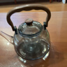 全度玻璃提梁壺家用小型電陶爐煮茶器燒水壺大容量保溫玻璃茶壺 提梁壺（煙灰色）+電陶爐黑色款 曬單實(shí)拍圖