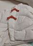 乖奇熊男女寶寶羽絨服短款外套冬季兒童保暖加厚外出服嬰幼冬裝上衣服 白色 110 曬單實(shí)拍圖