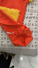 心楠嬰兒爬爬服春秋冬防寶寶臟爬行服衣罩衣長(cháng)袖爬行服戶(hù)外拖地板連體 桔色100碼【加絨款】A類(lèi) 曬單實(shí)拍圖