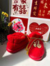 啟樂(lè )世家2025冬季新款小白狗情侶棉拖鞋男外穿加厚防滑耐磨軟底女毛絨高幫 紅色-好運福袋【高幫】 36-37 【偏小一碼】 曬單實(shí)拍圖