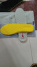 回力2雙裝鞋墊男運動(dòng)減震軟彈防臭透氣吸汗軍訓5016 2雙裝黃色 41-42  曬單實(shí)拍圖