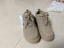 回力男鞋工裝鞋耐磨登山鞋休閑皮鞋工地勞保鞋 WXP(WZ)-2417 卡其 39 曬單實(shí)拍圖