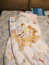 威爾貝魯（WELLBER）兒童防踢被子中大童寶寶桑蠶絲睡袋嬰兒秋冬厚款 甜夢(mèng)100*160cm 曬單實(shí)拍圖