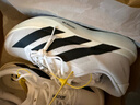 阿迪達斯（adidas）男子 跑步系列 adizero Evo SL M 跑步鞋 JH6206 41碼/UK7.5 曬單實(shí)拍圖