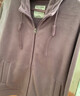 佐丹奴外套女搖粒絨品牌膠章寬松連帽拉鏈衛衣開(kāi)衫女05373854 曬單實(shí)拍圖