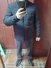 海瀾之家（HLA）羽絨服男立領(lǐng)商務(wù)保暖大碼外套男冬季HWRAW4J013A 黑色31 L 曬單實(shí)拍圖