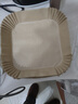 中原佳得美空氣炸鍋專(zhuān)用紙盤(pán)食品級家用吸油墊紙烤箱烘焙硅油紙防沾耐高溫 方形原木色【長(cháng)/寬20CM】 100個(gè) 曬單實(shí)拍圖