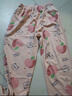 芬騰睡衣女純棉新品卡通開(kāi)衫透氣家居服套裝 曬單實(shí)拍圖
