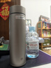 京東京造 純鈦保溫杯 茶水分離【內外純鈦】咖啡男女士水杯子 灰色 470ml 曬單實(shí)拍圖