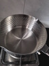 三四鋼雪平鍋奶鍋煮泡面鍋小湯鍋內層316L不銹鋼20cm食品級一體成型3812 曬單實(shí)拍圖