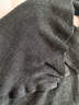 深呼吸女裝3D天衣無(wú)縫 煙管領(lǐng)長(cháng)袖可機洗純羊毛打底針織衫女A301583 深灰 M (3) 曬單實(shí)拍圖