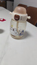 曙曦SNOPPY直飲塑料杯 PPUS夏季戶(hù)外學(xué)飲杯兒童學(xué)生便攜水杯棕400ml 曬單實(shí)拍圖