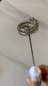 辛叢打奶泡器咖啡家用牛奶小型奶油打發(fā)器電動(dòng)攪拌棒打奶器手持攪拌器 珍珠白【1個(gè)裝】 曬單實(shí)拍圖