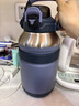 TKK保溫杯男女士大容量學(xué)生軍訓水壺316不銹鋼噸墩桶兒童大肚水杯子 曬單實(shí)拍圖