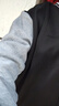 加絨加厚棒球服男女學(xué)院風(fēng)韓版潮人大碼夾克絨衫外套QM 黑色 XL 曬單實(shí)拍圖