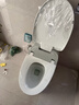 恒潔（HEGII）輕云座輕智能馬桶泡沫盾翻蓋翻圈腳感沖帶水箱包安裝DCQ611B-305 曬單實(shí)拍圖
