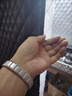 防靜電彈力鈦鋼手鏈無(wú)線(xiàn)物理快速去除靜電能量手環(huán)個(gè)性精美手飾品 1個(gè)裝【超強防水】佩戴舒適 曬單實(shí)拍圖