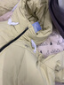 FILA 斐樂(lè )官方女士羽絨服冬季新款時(shí)尚休閑舒適保暖連帽外套 淡逸芥黃-MT XL 175/92A/XL 曬單實(shí)拍圖