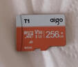 愛(ài)國者（aigo）256GB TF（MicroSD）存儲卡 U3 A1 V30 4K 監控攝像頭 行車(chē)記錄儀專(zhuān)用高速內存卡 T1 讀速100MB/s 曬單實(shí)拍圖
