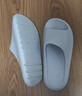 樸西男士四季抗菌室內浴室洗澡防滑居家情侶涼拖女 灰色 42-43 曬單實(shí)拍圖
