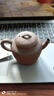 何白龍窯 茶壺泡茶陶瓷功夫茶具套裝高檔手抓壺單壺 原礦鐵胎土 “鐵骨留香”鐵胎壺【130ml】禮盒裝 曬單實(shí)拍圖