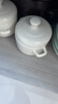 拜杰陶瓷碗燉盅瓦罐湯碗隔水內膽蒸蛋燕窩餐具雙耳雙蓋燉盅中號410ml 曬單實(shí)拍圖