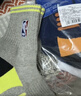NBA休閑運動(dòng)襪男士高筒棉襪跑步長(cháng)筒毛圈加厚毛巾底籃球襪男3雙 曬單實(shí)拍圖