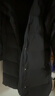 美力城羽絨服女25新款中長(cháng)款連帽90女士鵝絨服保暖女士羽絨服072 曜石黑 XS 曬單實(shí)拍圖