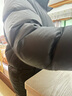 與狼共舞【309G鵝絨】黑金石墨烯連帽特厚羽絨服男保暖面包服 001黑色 L 曬單實(shí)拍圖