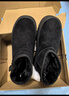 環(huán)球黑色加絨東北雪地靴男款2025新款冬季保暖加厚男鞋百搭厚底棉鞋42 曬單實(shí)拍圖