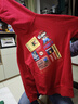 NASA STONE聯(lián)名馬里奧紅色衛衣男女2026新款潮牌秋冬季加絨上衣寬松時(shí)尚外套 紅色連帽 M 【推薦105-120斤】 曬單實(shí)拍圖