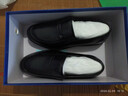 意爾康男鞋牛皮簡(jiǎn)約商務(wù)正裝鞋舒適中老年爸爸鞋透氣皮鞋男父親鞋子男 黑色 39 曬單實(shí)拍圖