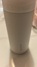 哈爾斯（HAERS）保溫杯男女士316不銹鋼迷你口袋水杯高顏值小巧便攜杯子泡茶水杯 奶白色210ml 曬單實(shí)拍圖