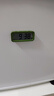 MUJI數字鐘 家用電子時(shí)鐘 桌面時(shí)鐘 綠色 ?。o(wú)鬧鐘功能）開(kāi)學(xué)季 曬單實(shí)拍圖