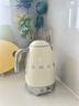 SMEG/斯麥格復古電熱水壺KLF04燒水養生壺大容量家用不銹鋼恒溫泡茶熱牛奶自動(dòng)斷電保溫生日新年貨禮物 1.7L 奶白色 曬單實(shí)拍圖