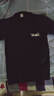 魯雅爾美式高街純棉短袖t恤男夏季潮牌vintage半截袖潮流痞帥體恤上衣服 黑色 M 【建議80-100斤】 曬單實(shí)拍圖